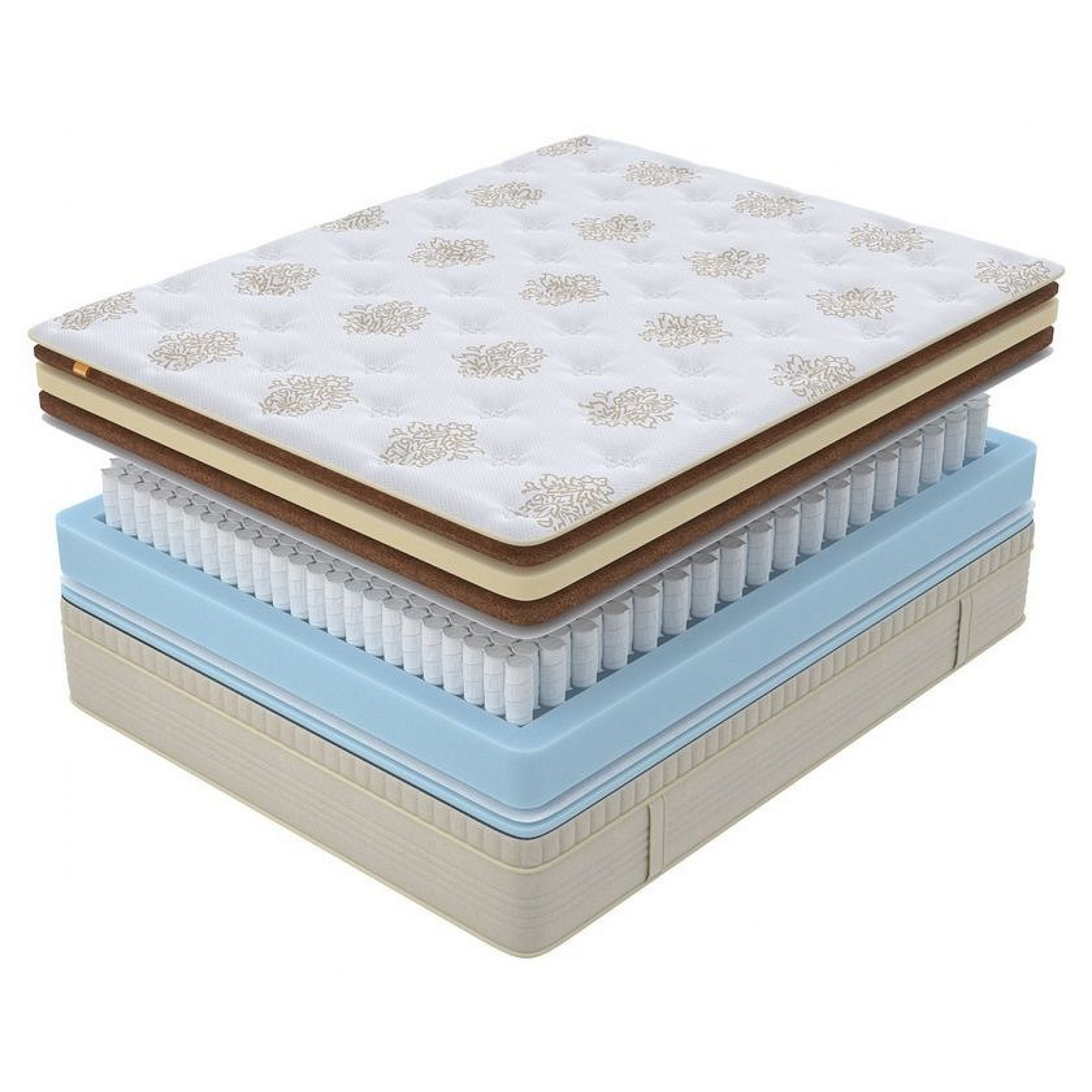 Матрас полутораспальный Orto Premium Hard 2000x1200    ORM_120-200_Orto-Premium-Hard-Beige-Lux