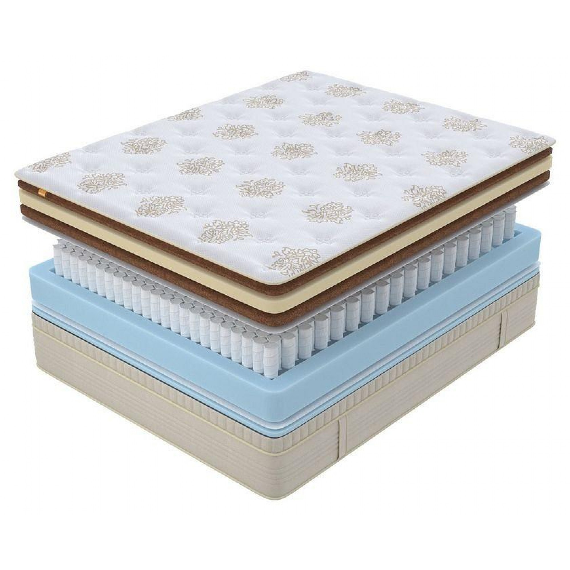 Матрас двуспальный Orto Premium Hard 2000x2000    ORM_200-200_Orto-Premium-Hard-Beige-Lux