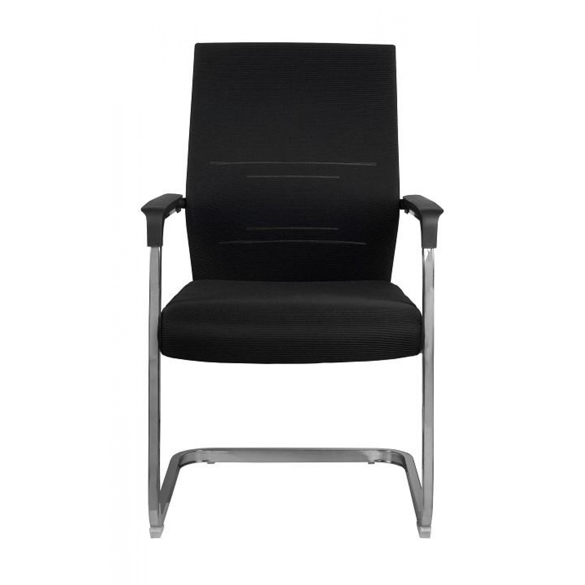 Кресло RCH D818 Чёрная сетка на полозьях    RIV_UCH-00000868