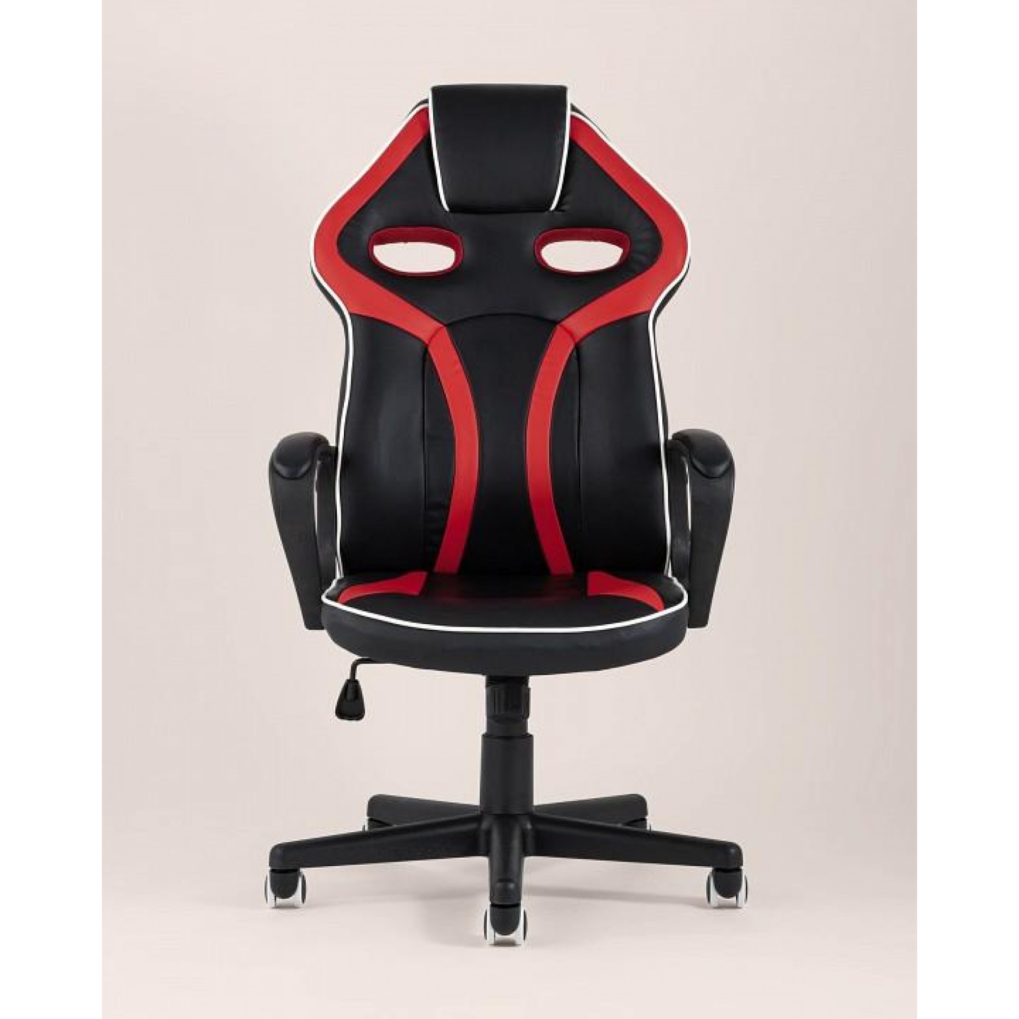 Кресло компьютерное TopChairs Racer Light красный 580x700x1160(SGR_SA-R-7B-b-r)