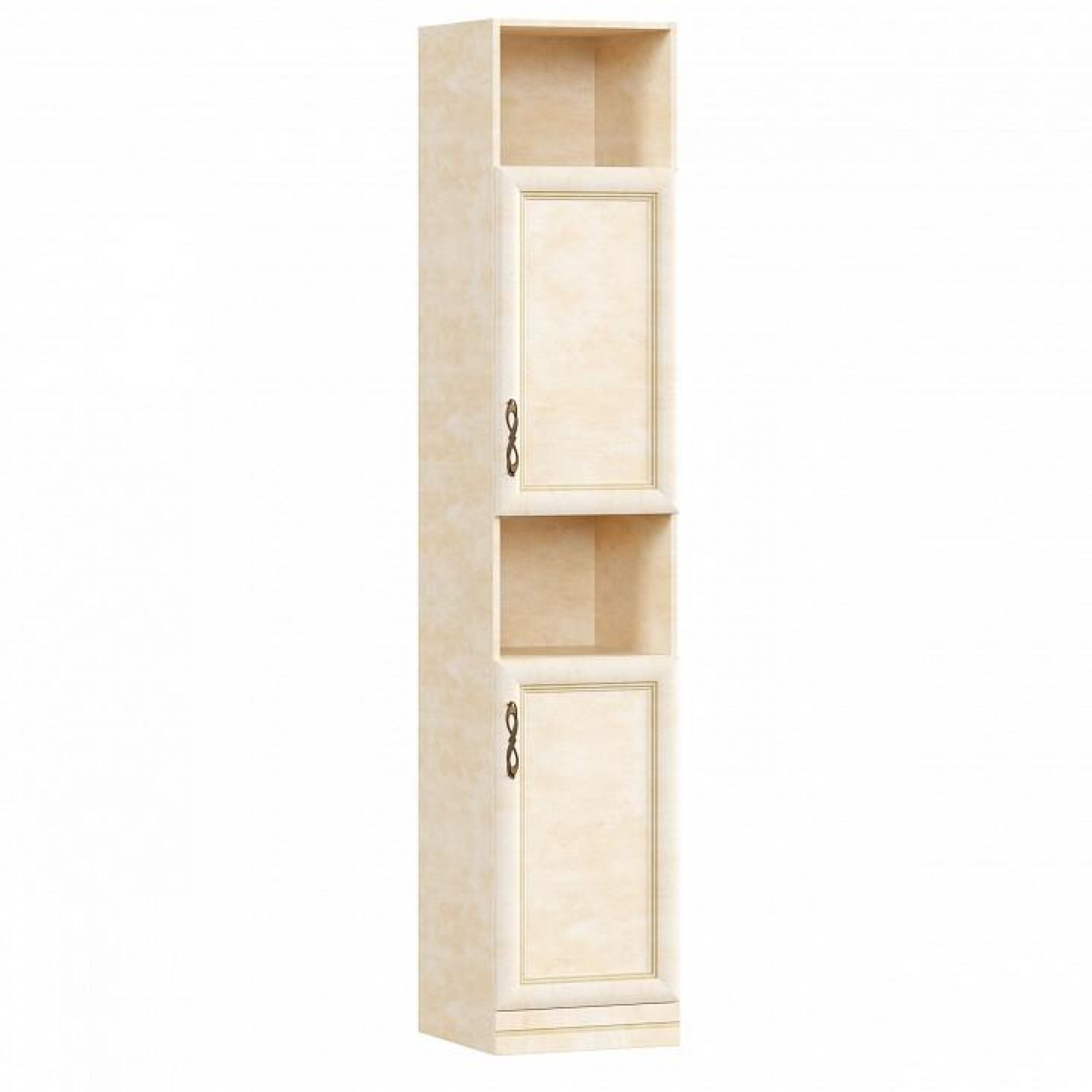Шкаф комбинированный Александрия древесина коричневая нейтральная тик 442x462x2262(LD_42638)
