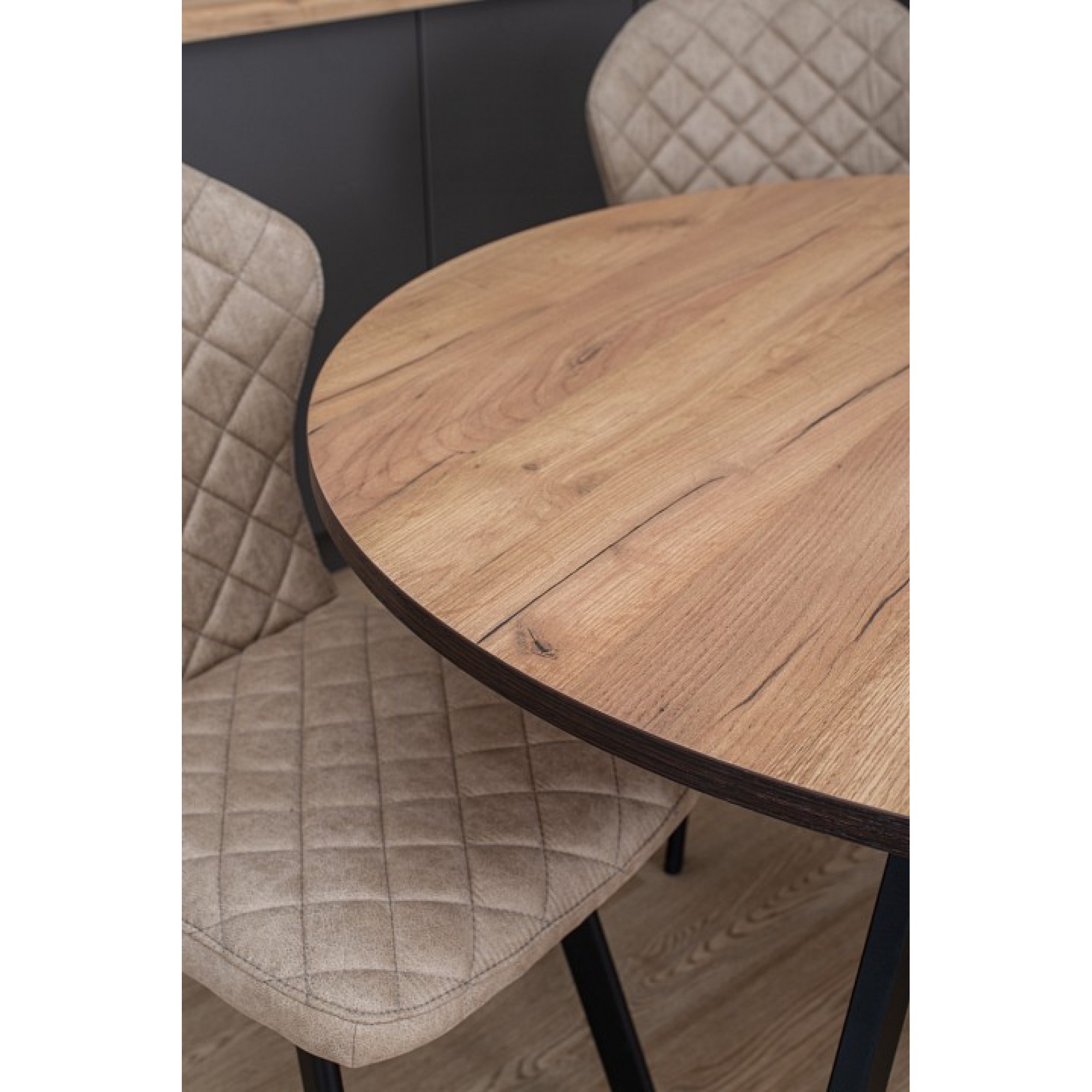 Стол обеденный Дельта К-1 древесина коричневая светлая дуб DOM_Delta_K-1_DK_94_CHR