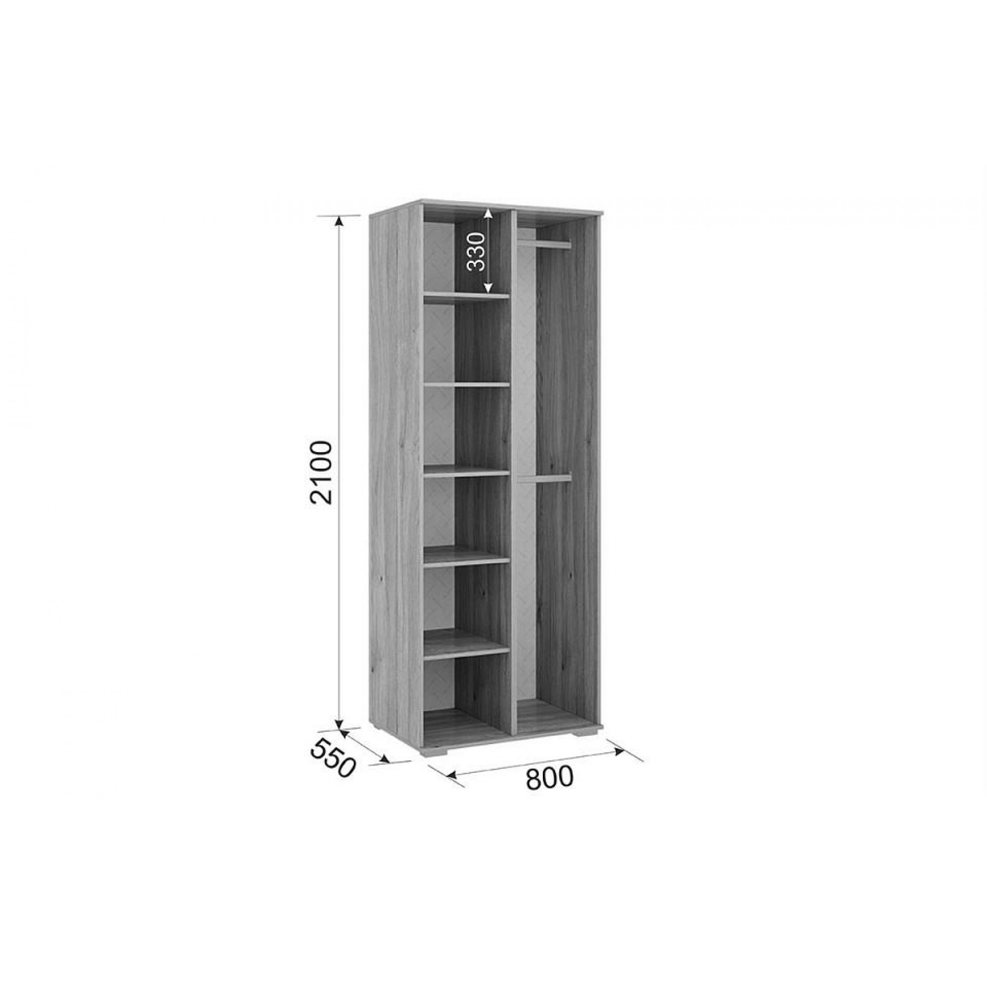 Гарнитур для детской Модерн К11    MBS_KD11Modern-2169