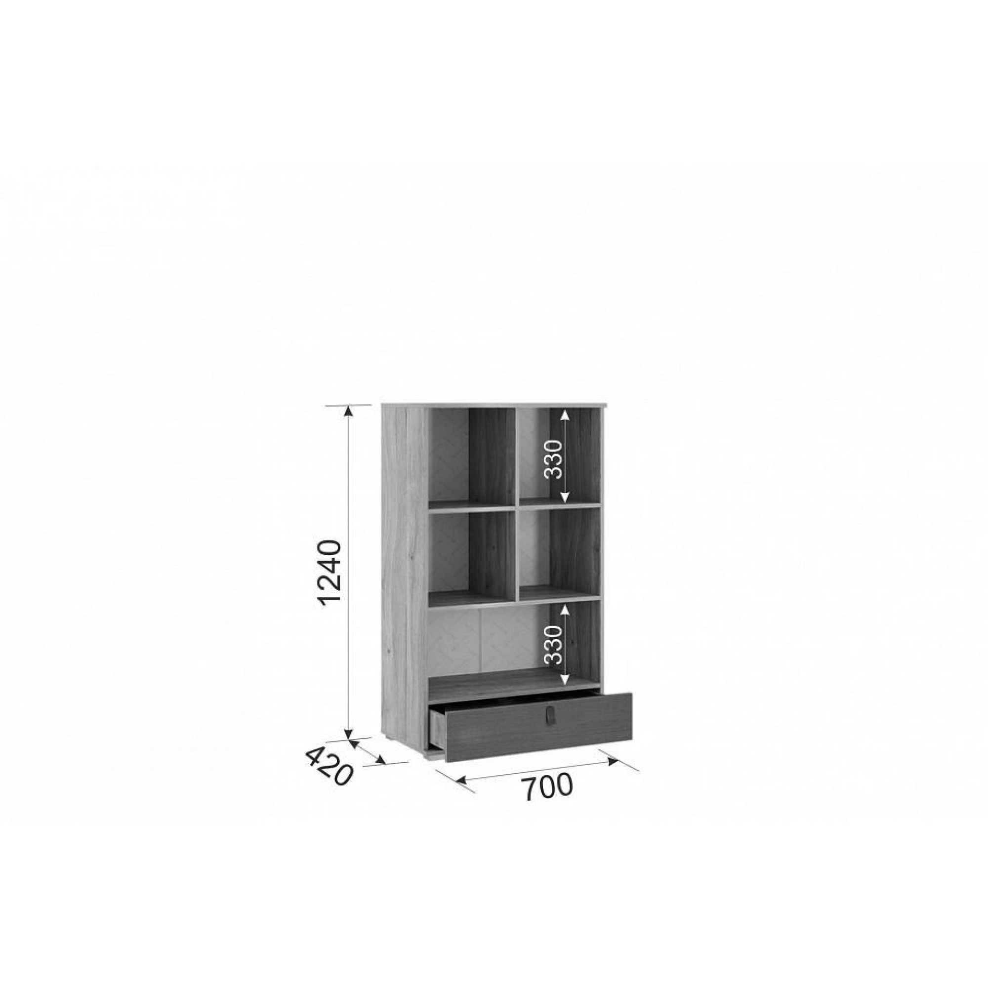 Гарнитур для детской Модерн КД97    MBS_KD97Modern-2208