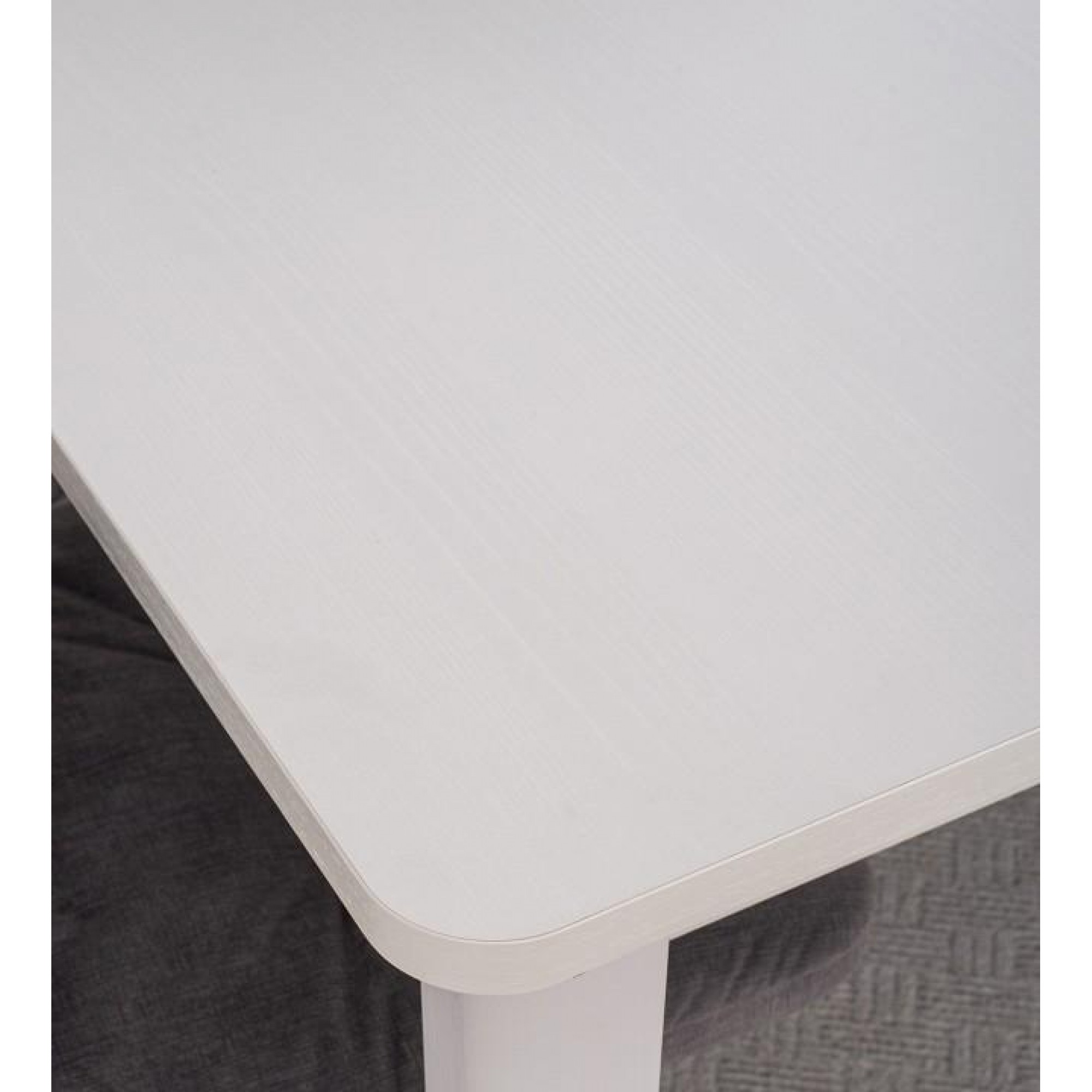 Стол обеденный Джаз ПР-2 белый DOM_Dzhaz_PR-2_BL-BL_04_BL
