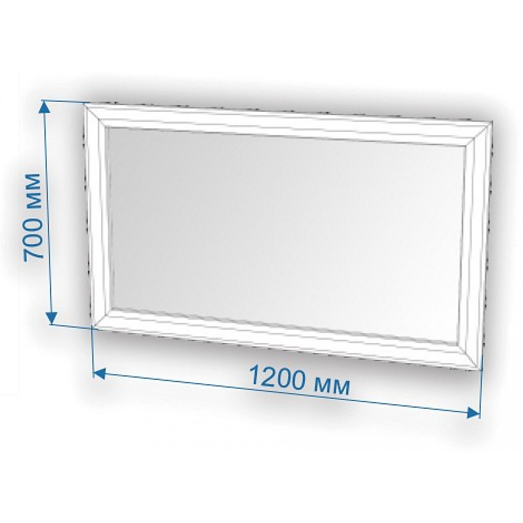 Зеркало настенное Нобиле ЗР-120    MER_ZR-120-SHok